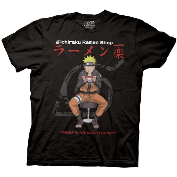Ripple Junction Naruto Ichiraku Ramen Shop Apparel T Shirt Black 