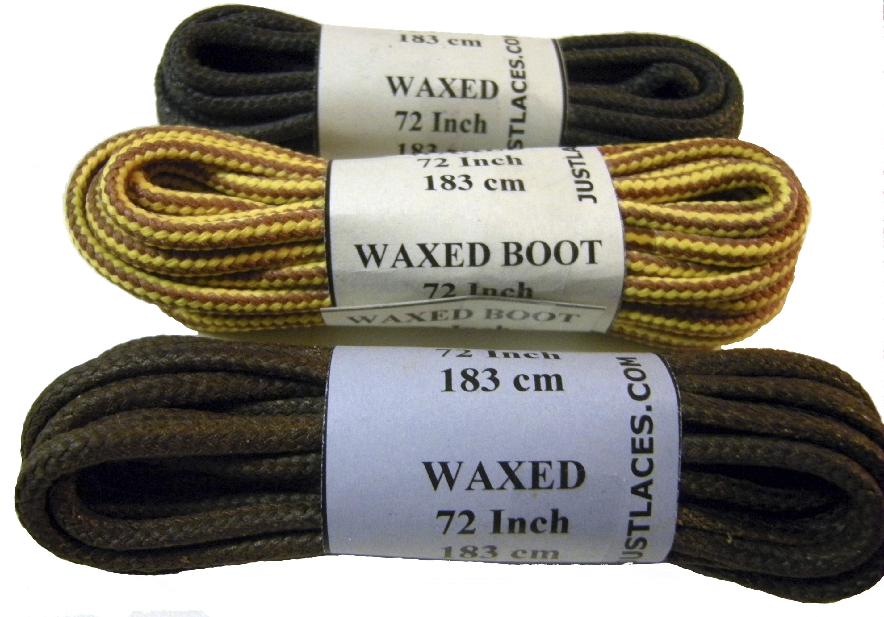 Rugged Boot Shoelaces Shoestrings *NEW* tm 12 Pair Value Pack Round proBOOT 
