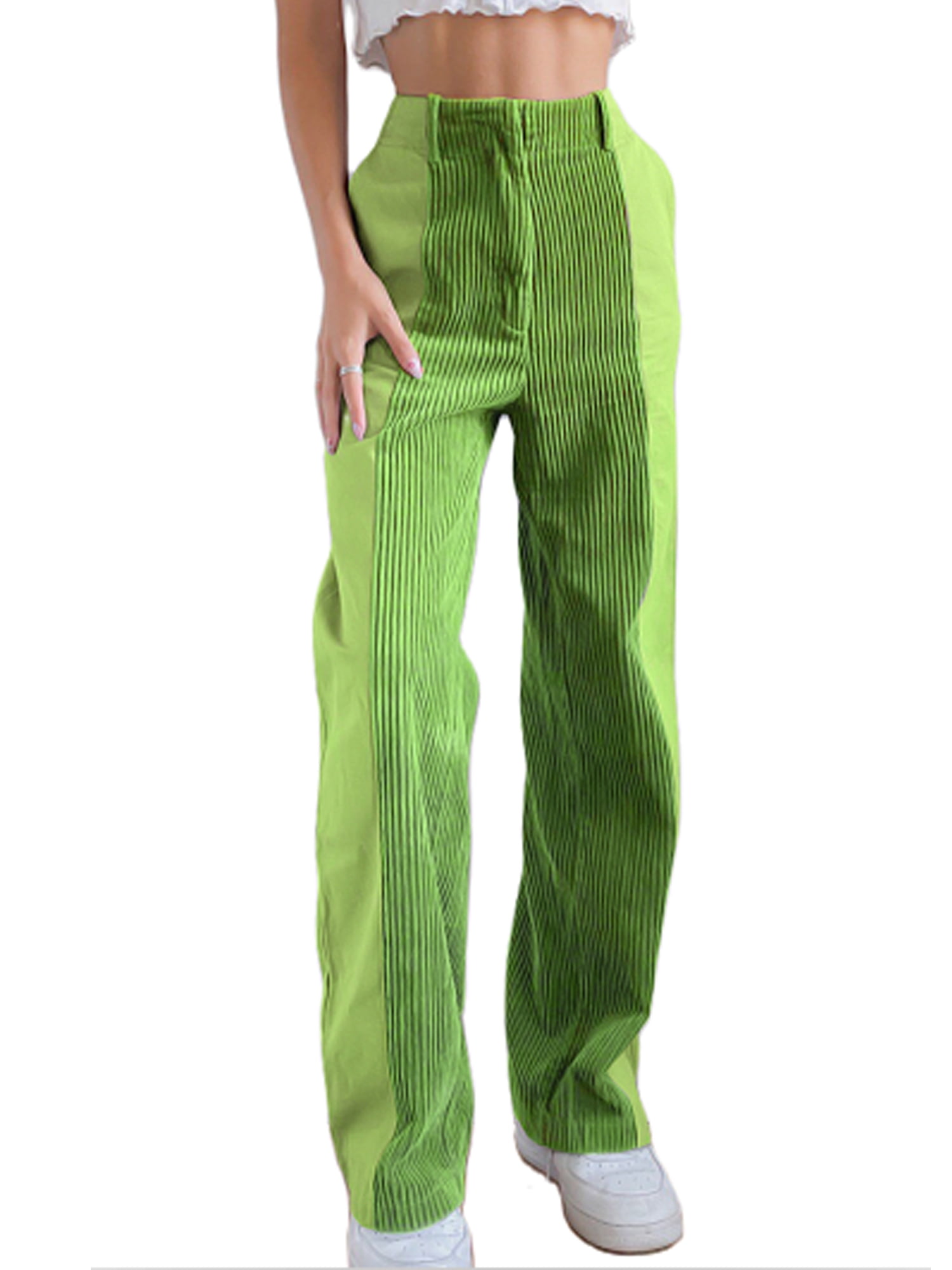 Eyicmarn Wide Leg Corduroy Pants for 