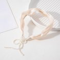 thumbnail image 1 of Pendiente de borla simple Pendiente Hairbanda Sólido Headwear Accesorios dulces Imitación Pearl Styling Pelo Bisel para Niños Bodas Fiesta Feme Beige Baoblaze Aro de pelo, 1 of 8