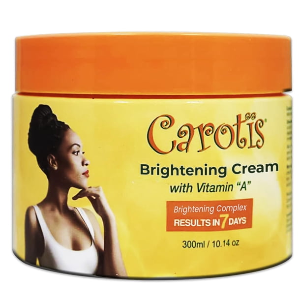 Crema aclaradora de piel CAROTÏS, 300 ml, 7 días y noche con vitamina A