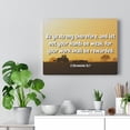 thumbnail image 6 of Scripture Walls  Be Rewarded 2 Chronicles 15:7 Bible Verse Canvas Christian Wall Art Ready to Hang Unframed, 6 of 16