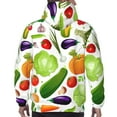 thumbnail image 7 of Cauagu Vegetables2 for Men's Pullover Hooded Sweatshirt Athletic Casual Hoodie Aautumn Hoodie Sweatshirt for Men Pullover Casual Hooded Sweatshirt-Small, 7 of 7