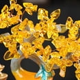 thumbnail image 3 of Citrine Crystal Money Tree on Gold Elephant Gourd Statue, Large Gemstone Bonsai Tree, Feng Shui Citrine Money Tree for Wealth Positive Energy, Life Home Décor, 3 of 7