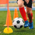 thumbnail image 4 of Phenofice 2Pcs Sturdy Plastic Pole Base for Soccer and Basketball Agility Skill Development Equipment, 4 of 8