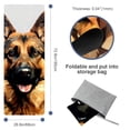 thumbnail image 4 of Shepherd Dog Yoga Mat Towel with Storage Bag, 72.8"x26.8", Suitable for Yoga, Pilates, Fitness, etc. - Gym Towels, Yoga Blankets Included, 4 of 6