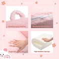 thumbnail image 4 of Silla acolchada de espuma para niños ALIMORDEN, ultrasuave, rosa, 4 of 8