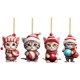 thumbnail image 1 of Adorno Navideño Divertido De Acrílico 2D Para Árbol De Navidad Adorno De Acrílico Con Gato Adorno De Acrílico Con Doble Impresión Colgante Navideño Divertido Regalo De Navidad Elefante Blanco Colgan, 1 of 8