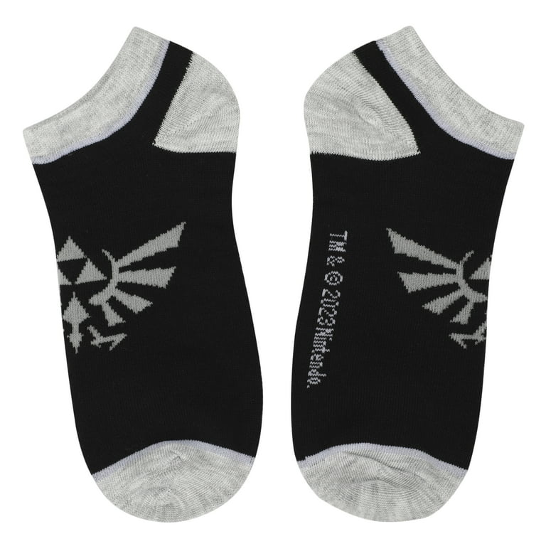 The Legend Of Zelda Hylian Crest Women's 5-Pack Ankle Socks