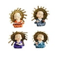 thumbnail image 4 of Estatuas de Kung Fu para niños, figuritas chinas de Kung Fu para niños, regalos coleccionables delicados, lindos Gong Fu para salpicadero de coche, 4 7cm, 4 of 8