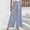 Blue, variant on Baqcunre Wide Leg Pants Woman Spring and Summer Women's Small Flower Loose Casual Waist Wide Leg Trousers Womens Fashion Women's Pants Pants for Women Womens Clothes Blue L