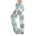 thumbnail image 2 of FrzhBrz Easter Pajama Pants Women Bunny Rabbit Graphic Pj Bottoms Easter Bunny Soft Wide Leg Drawstring Lounge Pants Sleepwear Bottoms, 2 of 6