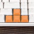 thumbnail image 6 of Uxcell 1U Blank Keycaps PBT Universal Keyboard Replacement Accessories for MX Mechanical Keyboard, Orange 10 Pack, 6 of 6