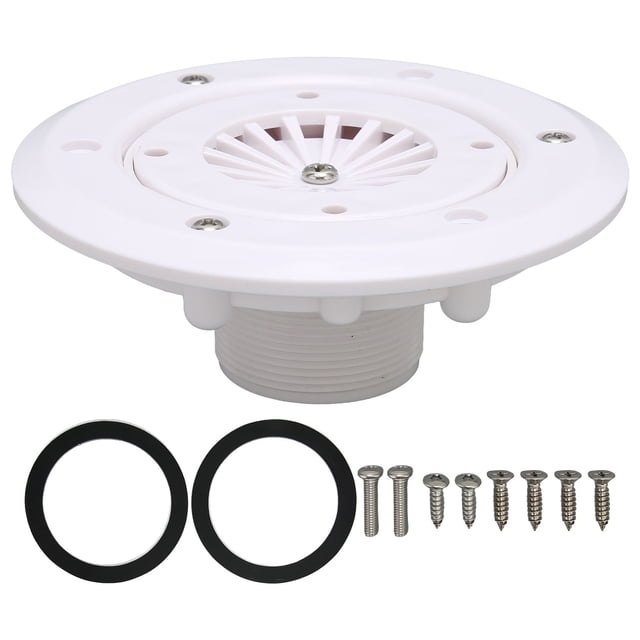 TICFOX Raccord de Jet de Retour de Piscine Léger 2825V G2 Filetage Mâle Buse de Jet de Piscine pour Piscine Ferme