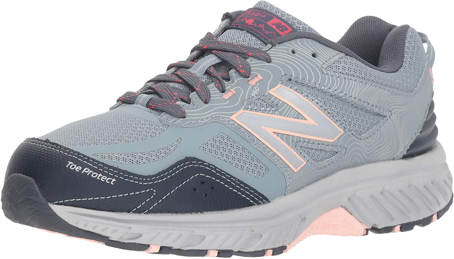 new balance women's 510v4 cushioning trail running shoe