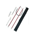 thumbnail image 5 of Travel Spearfishing Kit – 5ft 2-Piece Fiberglass Pole Spear with 3 Tips, Sling Band & Carry Bag, 5 of 11