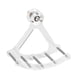 thumbnail image 3 of Juguete para pájaros con rueda silenciosa para animales pequeños, regalo de inteligencia, juguete de enriquecimiento, rompecabezas, jaula, accesorios Palo de metal S, 3 of 10