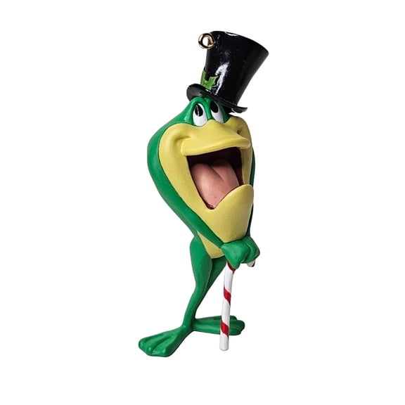 1997 Michigan J. Frog Looney Tunes Hallmark Keepsake Christmas Tree Ornament - QX6332