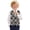 Black Palm Tree Print, variant on No Stuffy Sweating Kids Formal Waistcoat for Holiday Casual Polyester Skin-Friendly Boys Formal Suit Vest, Rainbow Paw Print