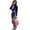 Dark Blue, variant on Women Two Piece Outfits Workout Sets Bodycon Tracksuit Long Sleeve Zip Up Hoodie Jacket Jogger Matching Sweat Pants Set