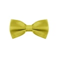 thumbnail image 1 of INSPIRE CHIC Accesorios de corbata de moño para hombres, correa ajustable, esmoquin formal sólido preatado en champán, 1 of 5
