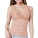 thumbnail image 1 of Sujetador integrado en ropa interior tipo sling: top sin costuras con copas elásticas y rellenas, material de encaje, tallas M-XXXL, lavable a máquina., 1 of 4
