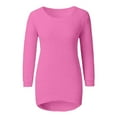 thumbnail image 4 of Women's Fashionable Long Sleeve Pullovers Loose Fluffy Fuzzy Jumper Sweater, 4 of 5