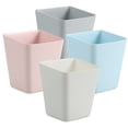 thumbnail image 4 of 4pcs Hanging Storage Holder Storage Containers Hanging Buckets Rolling Cart Hanging Bins, 4 of 7