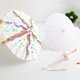 thumbnail image 4 of M Buder Paraguas de Papel Blanco Decorativo Sombrilla para Fotografía y Manualidades Escolares 30 cm / 11.8 inches - Accesorio Clásico para Eventos y Bodas Elegantes con Diseño Vintage Único, 4 of 9