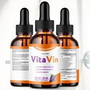 Vita Vin Drops Maximum Strength Support Liquid Supplement VitaVin (90 Servings)