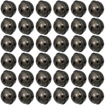 Zehuanyu 50 Pcs Rusty Christmas Bell Small Rustic Jingle Bells with Star Cutout Metal Bells Hanging Ornament for Christmas Tree Holiday Home Decor DIY Crafts