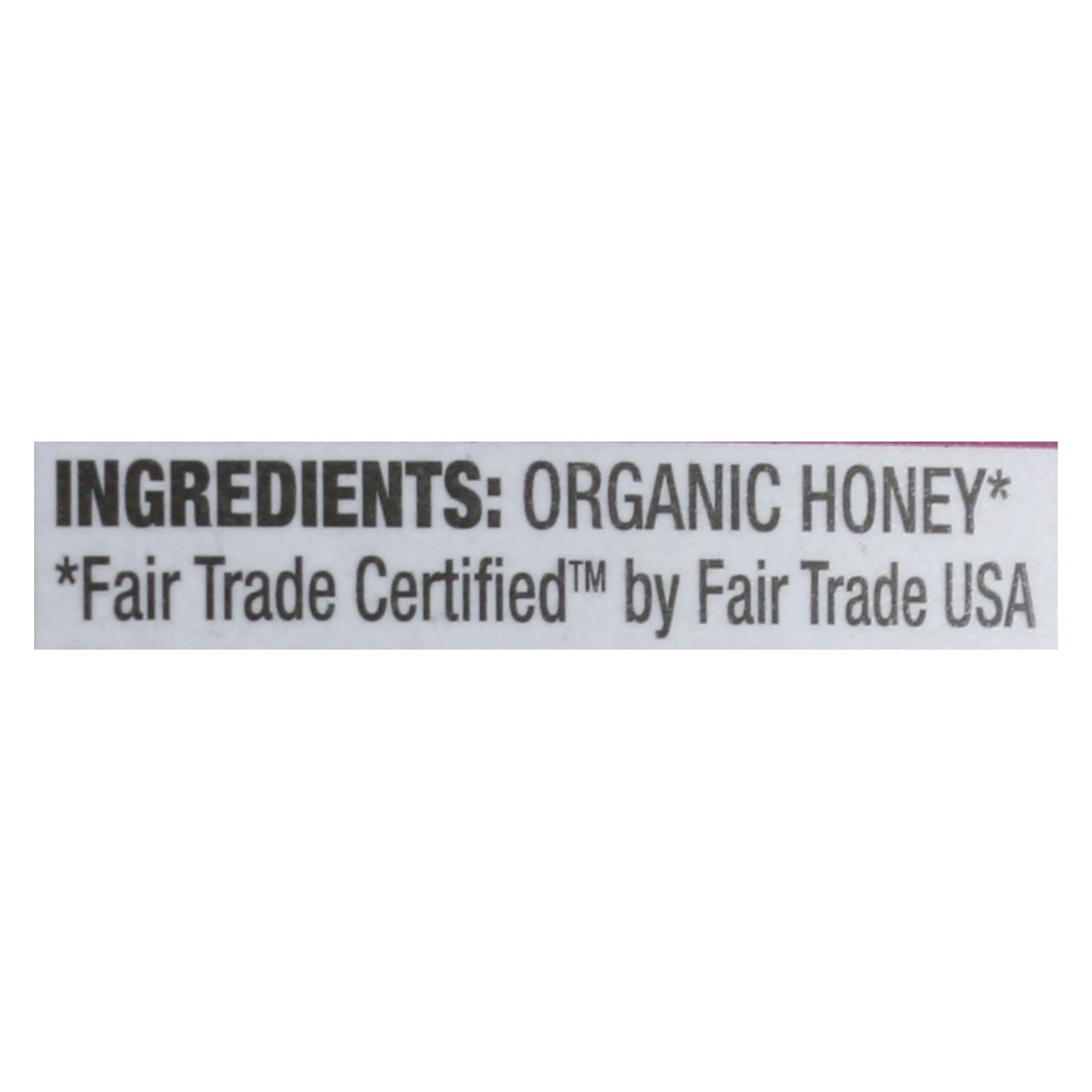 Wholesome Sweeteners Organic Raw - Unfiltered Honey - Case of 6 - 16 oz.