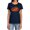 Navy, variant on Batman Flames Logo Women's T Shirt, Royal, Medium