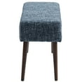 thumbnail image 4 of Mid Century Compact Upholstered Bench, Multiple Colors, 4 of 11