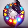 thumbnail image 3 of Atomizador ultrasónico para fuente, estanque, agua, niebla, humidificador, 12 LED, 24 V, color, 3 of 5