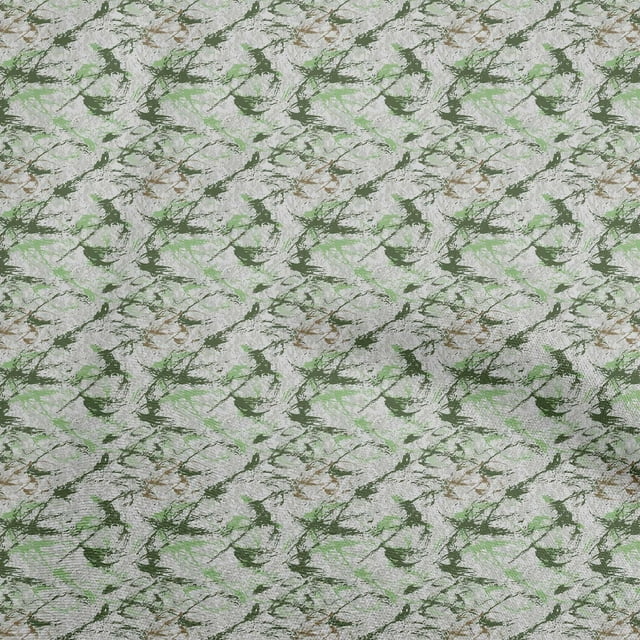 oneOone Cotton Silk Green Fabric Texture Sewing Material Print Fabric By The Yard 42 Inch Wide