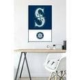 thumbnail image 4 of MLB Seattle Mariners - Logo 22 Wall Poster, 22.375" x 34", 4 of 4