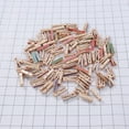 thumbnail image 6 of 100 Wooden Picture Clips with String for Crafts, 6 of 9