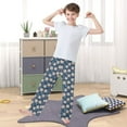 thumbnail image 5 of Sports Retro Baseball Boys Pajama Pants Soft and Lightweight Elastic Waistband Children's Pajama Pants, 5 of 8
