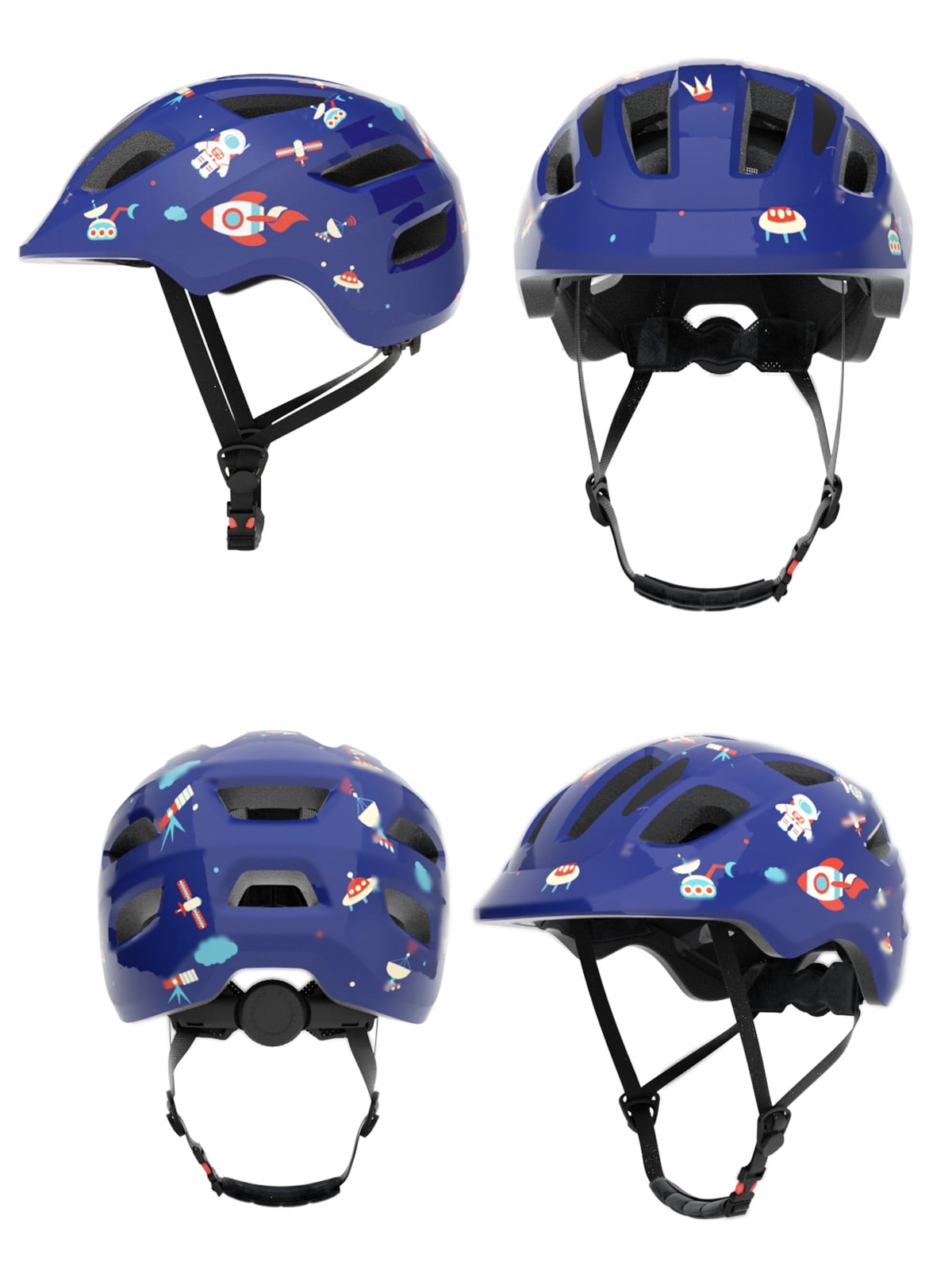 KORIMEFA Kids Bike Helmet Toddler Bicycles Helmets, Multi-Sport Protective Gear Set for 3-5-8-14 Years Boys Girls with Knee Elbow Pads Wrist Guards for Cycling,Skateboarding,Skating Scooter