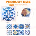 thumbnail image 2 of Uxcell 20Pcs Azulejos de Backsplash Autoadhesivos, 6" x 6" Pegatinas de Azulejos Impermeables para Paredes de Cocina, Baño y Dormitorio, Azul, 2 of 6