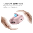 thumbnail image 3 of Suritch for Airpods 4 Case, Magnetic Cases with Cleaner Kit and Hanging Lanyard, Stylish Shockproof Rugged Protective Cover, Pink, 3 of 8