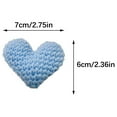 thumbnail image 2 of TopLLC Pocket Crocheted Heart Small Gift on Clearance, 2 of 5