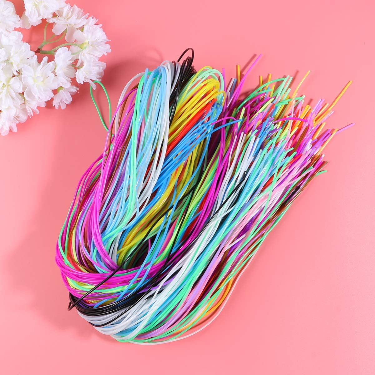 Lot De 120 Chaînes à Billes Métal 10 Cm - 2,4 Mm, Avec Connecteurs, Pour Bijoux, Porte-clés, DIY