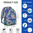 thumbnail image 6 of Trendsetting Paisley Print Backpack – Perfect Paisley Gift for College Students, Spacious Water-Resistant Bookbag, Large Laptop Compartment, Stylish & Functional for School & Commute, 6 of 6