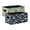 A Pattern Of Sunflowers A Pattern Of Small Daisies, variant on Felt Storage Bins 2-Pack Foldable Space-Saving Organizer For Home Office Dark Lavender Dahlia Flowers Colorful Floral Pattern