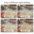 thumbnail image 7 of ODIKA 8'x10' Washable Area Rug Non-Shedding, Easy Care, Media Large Abstract Distressed Vintage Tone Faded Grey Livingroom for King Size Bedroom Under Bed, Master Suite, 7 of 7