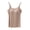 Brown, variant on Summer Tops for Women Wireless Camisole Bra Removable Chest Pads Five Finger Cup Built in Bra Tank Tops for Women