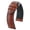Golden Brown Band / Silver Buckle, variant on Paul Embossed Leather Watch Strap - Honey - M - 20mm - Silver Buckle