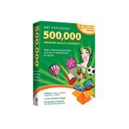 Art Explosion 500,000 - Box pack - 1 user - DVD - Win